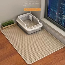 고양이 쓰레기 매트 상자 물튀김 방지 빨 초 필터, 1개, B.700MM 1200MM