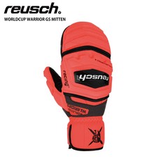 스키 보드 장갑 P10 배 15 REUSCH 로이쉬 스키그 로브 2024 WORLDCUP WARRIOR GS MITTEN 월드컵 워리어 손싸개 6211411 23-24 NEW 모델, 7.5