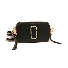 마크제이콥스 숄더백 여성 MARC JACOBS 스냅샷 M0012007011 블랙 레드 여성가방 데일리 고급 럭셔리