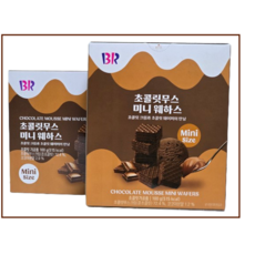 베스킨라빈스 초콜릿무스 미니 웨하스 100g x 4개, 3개