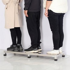 룰라맨 주방선반 수납 낮은스텐작업대 플레이트 스테인리스 스틸 사각 스텐 소형 주방 조리대 낮은, 패널 가로 120 세로 50 높이 15센티 다리 6개, 1개