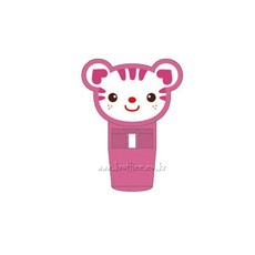 가꿈 캐릭터 호루라기 분홍 No.751, 1개