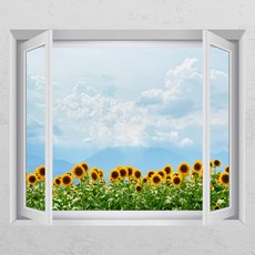 하늘그림시트지