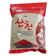 [766] 산천 고춧가루 매운맛 1kg(미분) 청장 고추가루, 1개
