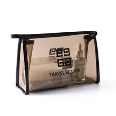 수영가방 투명 세면 수납가방 방수 샤워 수영 화장품 가방 여성남성 여행 휴대용 헬스장 싸우나, 기본