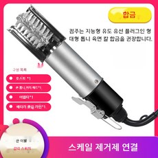 전동 생선비늘제거기 생선비늘깎기 유무선충전 자동 비늘 제거기 횟집 업소용 낚시 캠핑 회뜨기, T