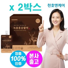 천호엔케어 녹용홍삼활력 30p, 2100ml, 2개