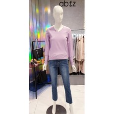 [ab.f.z]진주퍼브소매 브이넥 니트(AAS2GW28C)