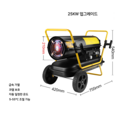 대형비닐하우스대포난로열풍기