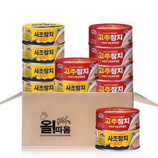 사조 살코기참치 85g 6개 + 고추참치 85g 6개