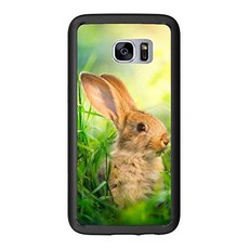 Cute Bunny Up Close for 삼성 갤럭시 S7 G930 케이스 커버 by Atomic Marke, 상세내용참조, 상세내용참조