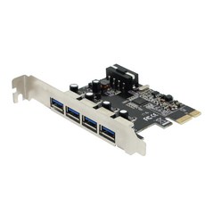 넥시 4포트 USB3.0 PCI-E 카드 NX311