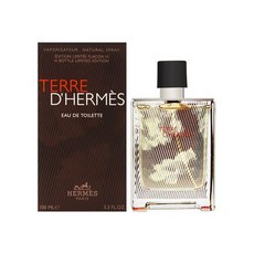 해외 남성향수 Terre DHermes by Hermes for Men 3.3 oz Eau de Toilette Spray H Bottle Limited Edition, 상세 설명 참조0