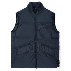 스톤아일랜드크링클랩스패딩조끼