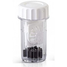 쿠퍼비전 과산화물 솔루션 접촉 렌즈 케이스와 중화 디스크 3pcs:, 1