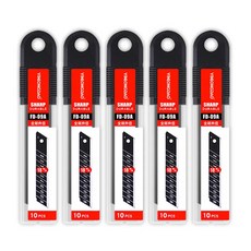 스테스 유틸리티 나이프 벽지 거치대 내구성 있고 빠른 절단 수동, 1개, 6.50Pcs Blade