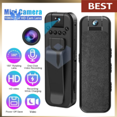 미니 스포츠 카메라 웨어러블 VCR 야외 라이딩 하이킹 녹음기 여행 촬영 카메라 1080P, 없음, 1) Black