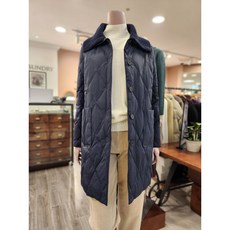 BCBG Y 위탁 니트 배색 카라 다운 - B3D9Y930 55 [NAVY]