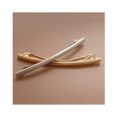제이로렌 할로우 메탈 무광 자동헤어핀 롱 H01201