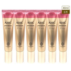 [홈쇼핑 동일] ahc 아이크림 시즌12 로즈 앰플인 육각존 코어 리프팅 40ml6개, ahc 아이크림 시즌12 40ml 6개