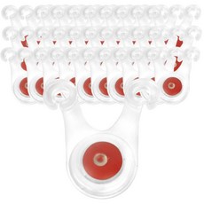  캠핑 LED스트링가드 레드 벌크 60p, LED스트링가드레드벌크60p 