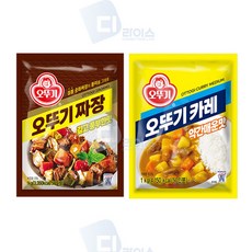 오뚜기 짜장카레 1kg 2종세트, 1개