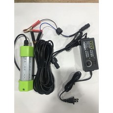 해외 12V 수중유어등 100w 황색 낚시 등 뗏목낚시, 옵션09, 단일옵션