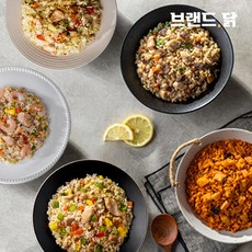 브랜드닭 닭가슴살 볶음밥 5종 혼합, 15개, 250g