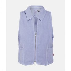 리바이스 데님 조끼 퍼플 청자켓 자켓 숏 간절기 A5944-0001