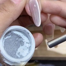 유리알 자석파우더 자석젤 마그넷 홀로그램 화이트 자석글리터