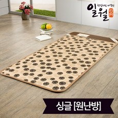 일월 뉴숯 황토방 카본 전기매트_싱글(195x95)_디지털(원난방), 단품