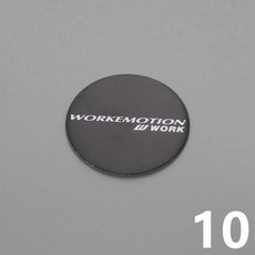림 레이 볼크 워크 감정 대 로고 자동차 레이싱 수정 엠블럼 휠 커버용 센터 캡 스티커 50mm 4개, 10