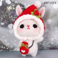 아트조이복숭아토끼