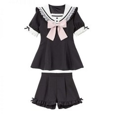 일본풍 지뢰계옷 가을 로리타 애니풍 드레스 양산형 세트 코스튬 리즈리사 패션