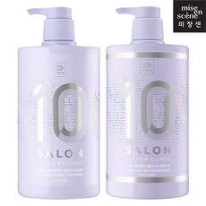 미쟝센 살롱10 극손상 대용량샴푸990ml+에센스팩990ml, 단품