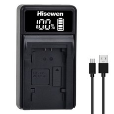 BN-VG114 배터리 및 충전기 JVC VG108U VG107U VG114U BNVG121 VG138U VG138 VG107E VG121E VG114E BNVG114 BN, 3) 1 Charger, 1개