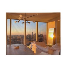 혼멘 홈데코해룸 창문밖 풍경 태피스트리 패브릭포스터 세트+설치 꾸러미를 보내다