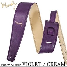 Moody - Classic Leather 2.5 Standard / 무디 스트랩 (Violet / Cream), *