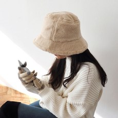 LOVE IT'S 러블리 퍼 벙거지 3color