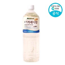 대상 슈가 카페시럽, 1.5L, 6개