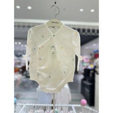 [압소바] (2024FW)라보텐셀 배냇슈트 (AZC10111), 아이보리/60(2M)