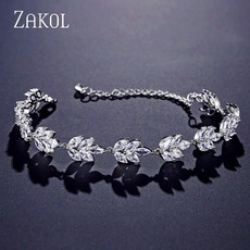 다이아큐빅테니스발찌