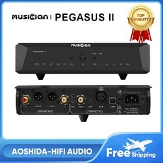 MUSICIAN PEGASUS II R2R DAC 24 비트 트루 밸런스드 6 DSD 저항 알테라 칩 DSD1024 PCM1536kHz USB I2S 오디오 디코더, 1.Pegasus II Silver - ifizendacsignaturev2