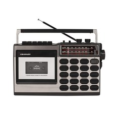 Crosley 레트로 라디오 카세트 플레이어 블루투스 O, 단일상품