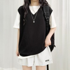 루즈핏여름조끼