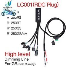 WOYO 오토바이 LED 컨트롤러 B M W R1200 R1250 F650 F750 F800 F850 F900 용 오리지널 버튼 제어, 1개