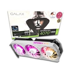 갤럭시 GALAX 지포스 RTX 4070 Ti SUPER EX GAMER WHITE OC D6X 16GB