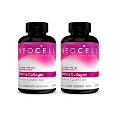 네오셀 Neocell 마린 콜라겐 콜라겐/히알루론산, 120정, 2개