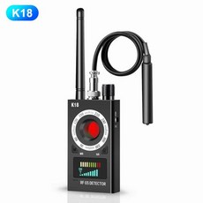 몰카탐지기 몰래카메라 탐지 K18 안티 캔디드 버그 도청 GPS 신호 RF 스파이 다기능 감지, 2.CC308-EU, 1개