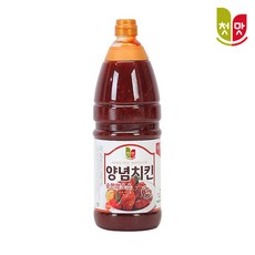 청우 양념치킨 순한맛소스 2.1kg, 4개